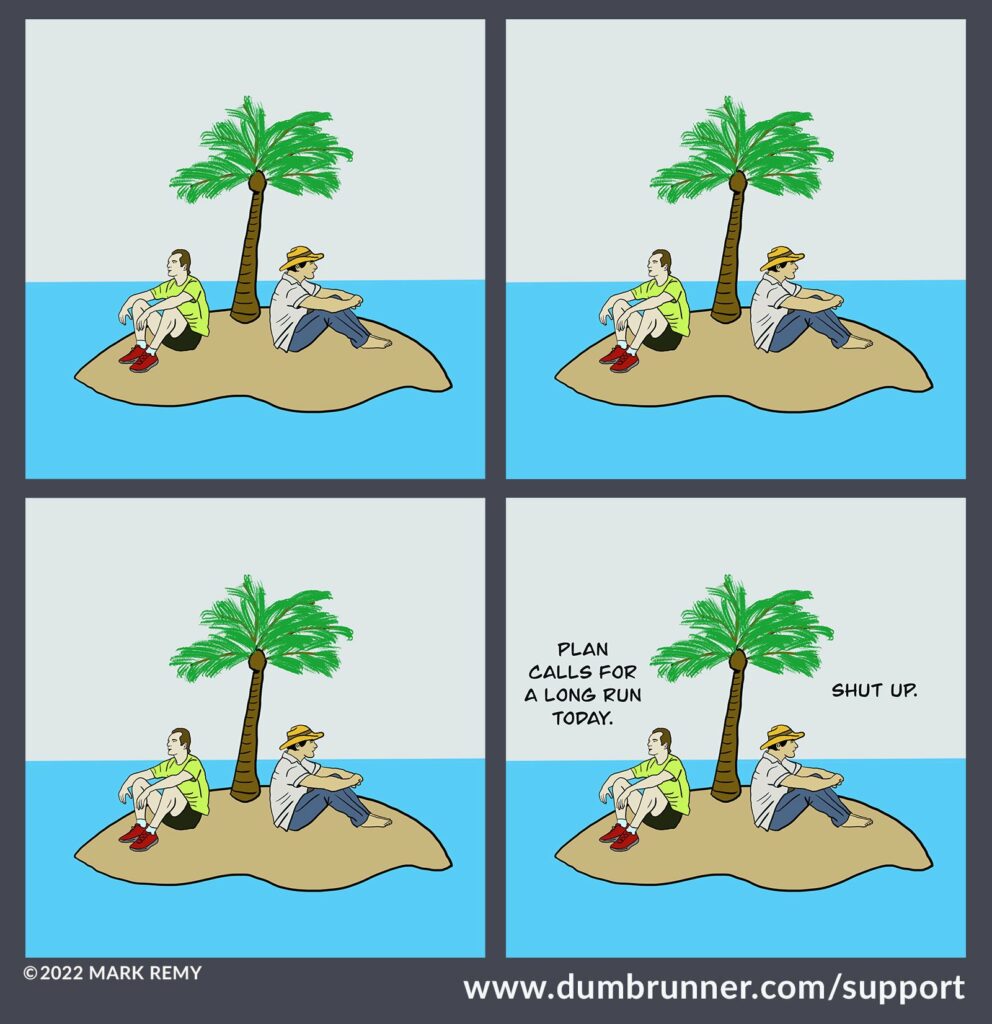 desert island runner comic