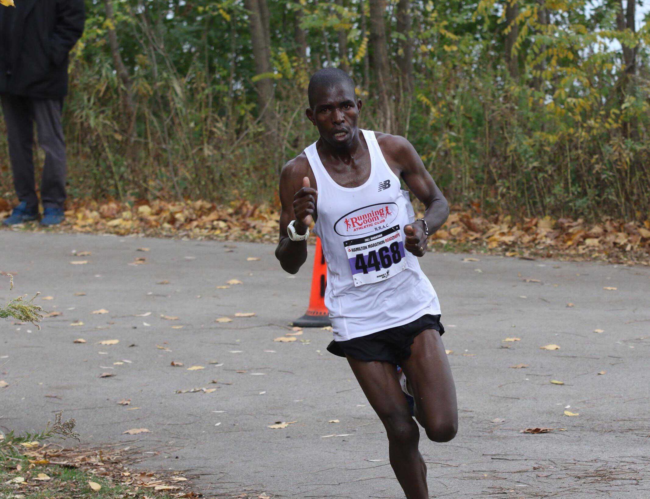 Toronto's David Mutai breaks course record to win Hamilton Marathon ...