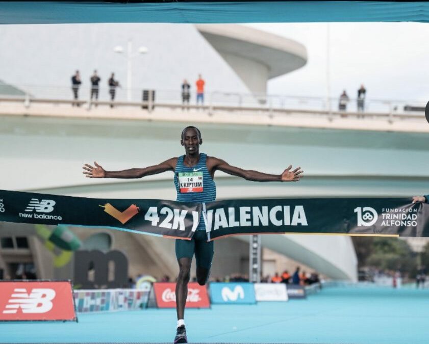 Kelvin Kiptum 2022 Valencia Marathon