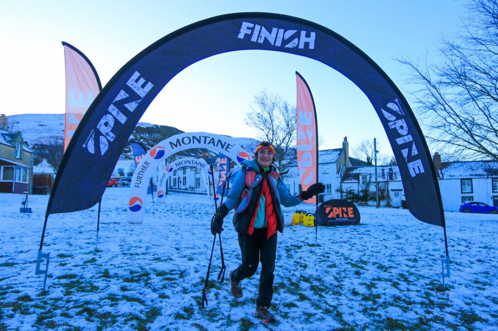 Claire Bannwarth 2023 Montane Spine Race