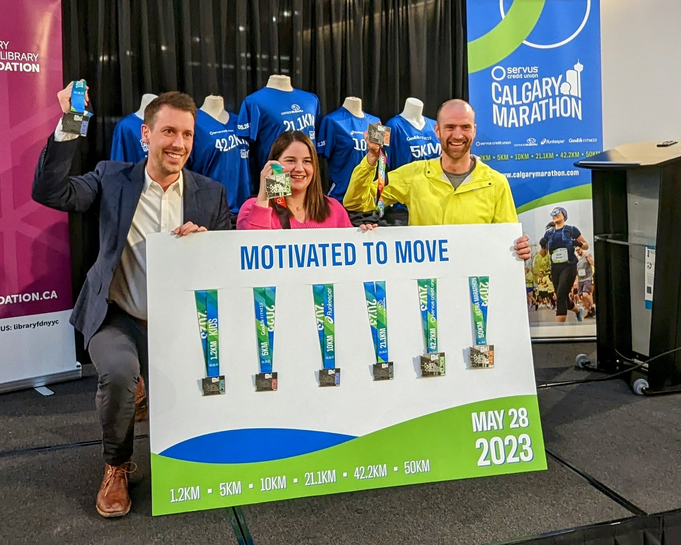 Calgary Marathon unveils historic newlook race medals Canadian