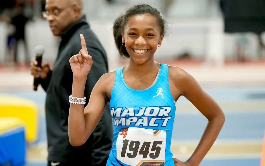 WATCH: 12-year-old girl runs 11-second 100m, breaking age-group world  record - Canadian Running Magazine