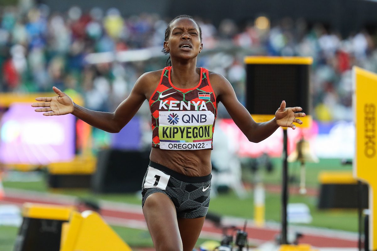 Faith Kipyegon seizes 1,500m world record at Florence Diamond League