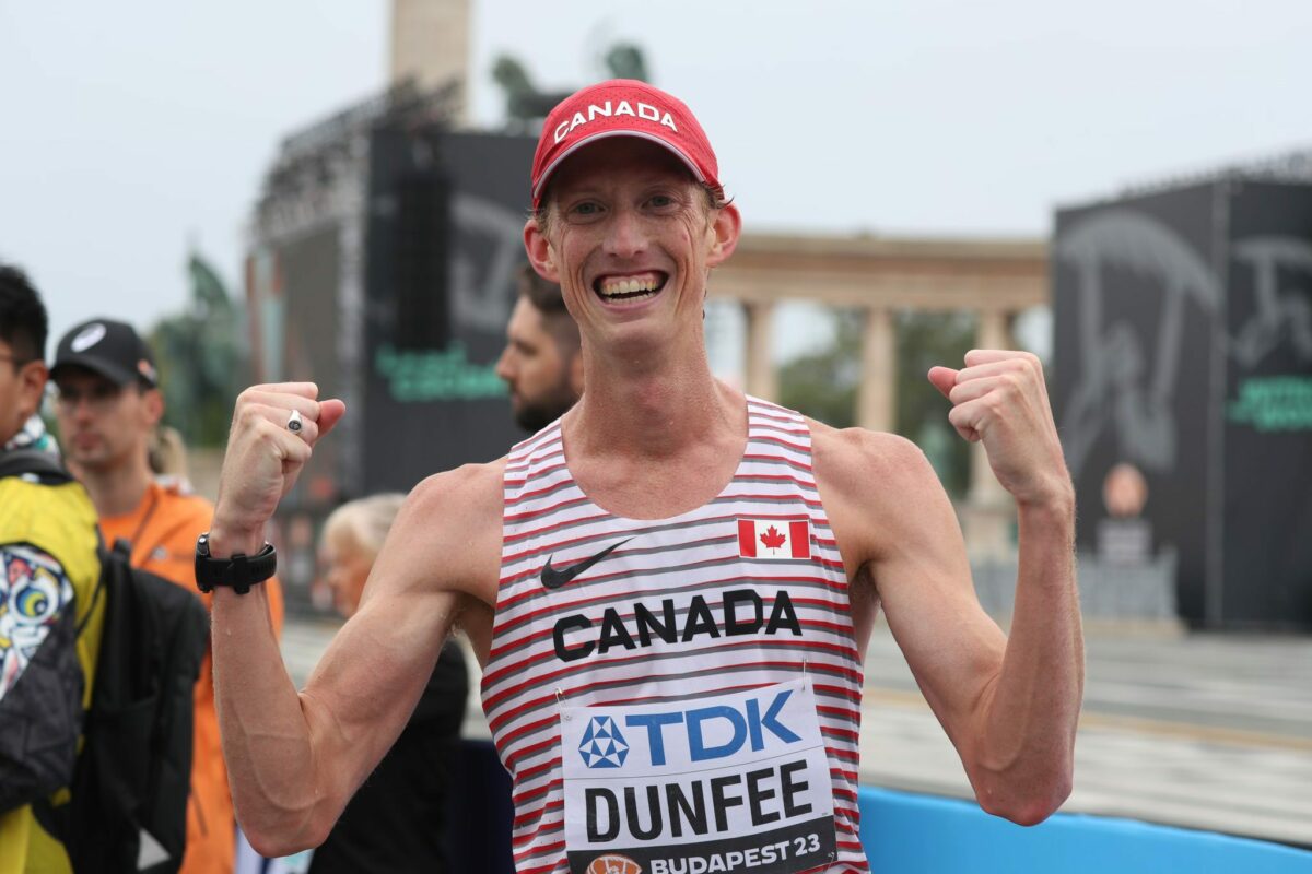 Evan Dunfee, Ethan Katzberg set Canadian records on Day 1 of athletics  worlds