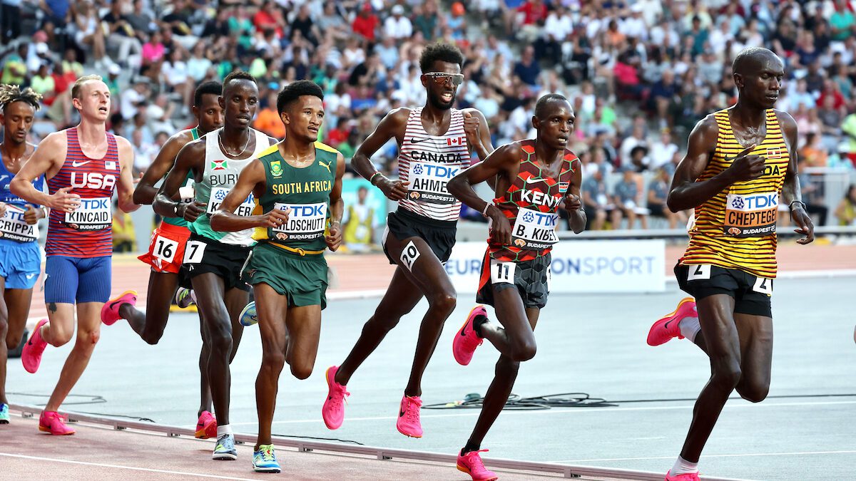Moh ahmed 10000m budapest
