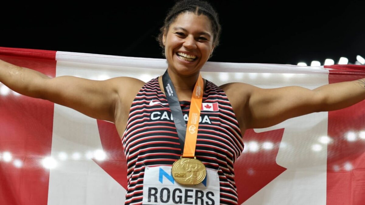 Canada's Camryn Rogers wins gold at World Athletics Championships