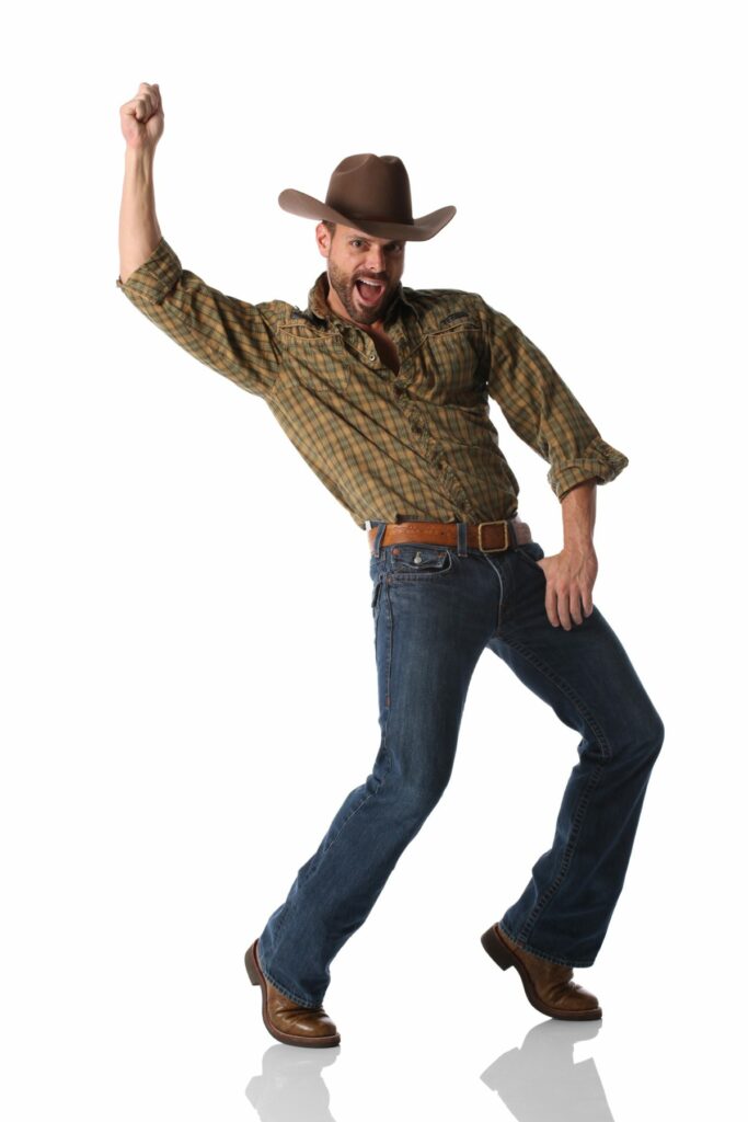 Dancing cowboy