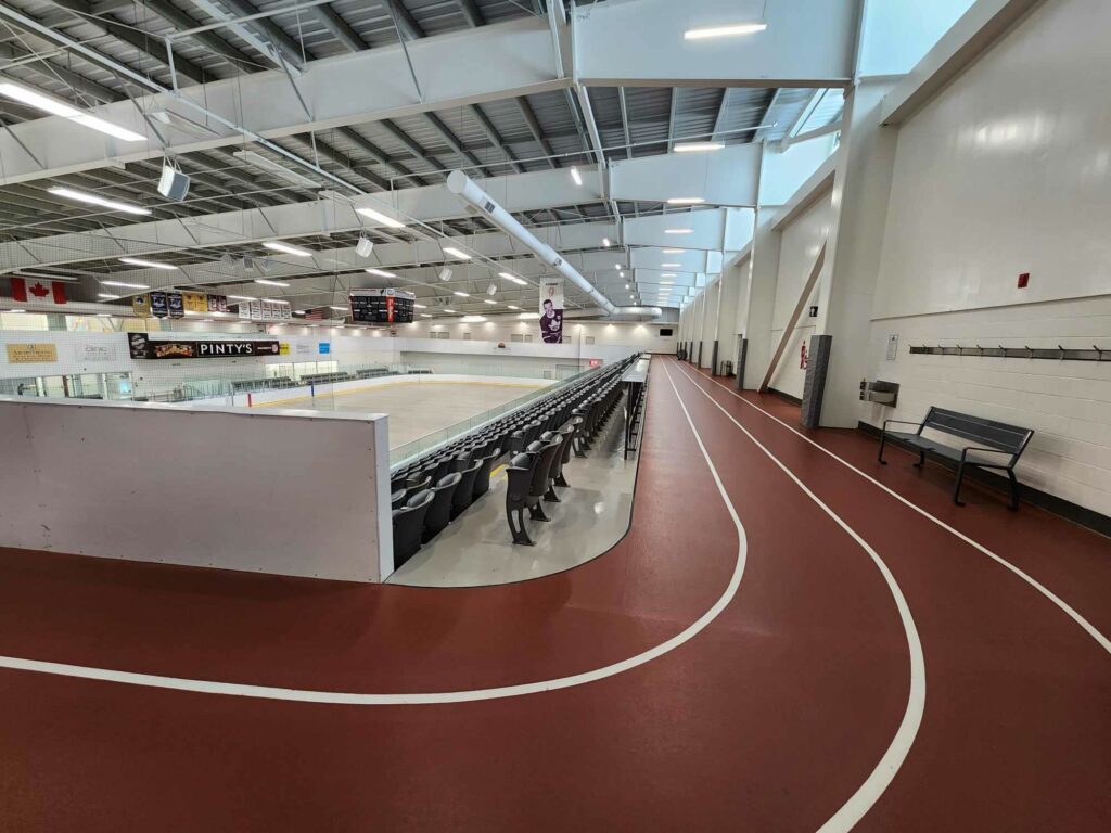 200m indoor track