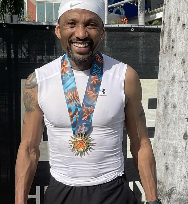 Miami Marathon medal
