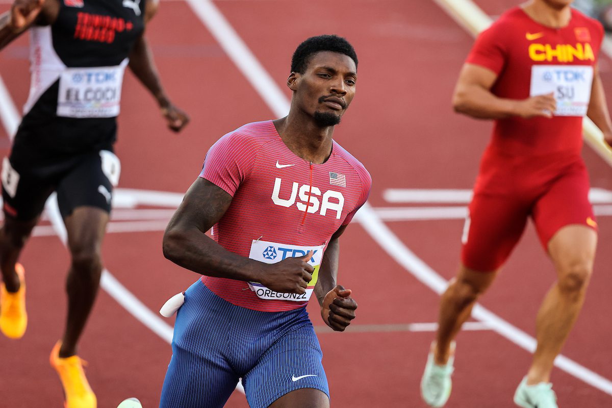 Fred Kerley to race Noah Lyles at 2024 New Balance Grand Prix