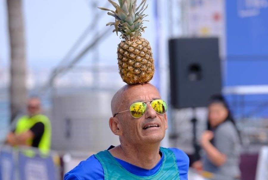 Pineapple marathon man