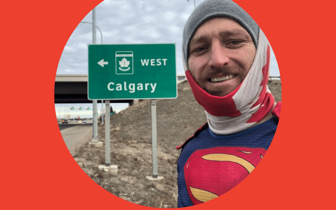 Jon Nabbs on his run across Canada for cancer research