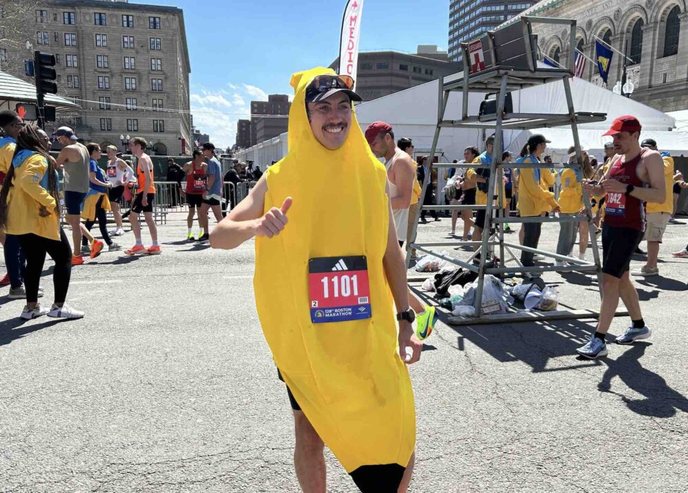 California runner turns into world’s quickest fruit at Boston Marathon