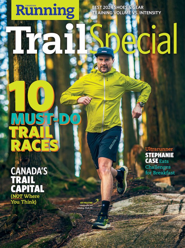 trail special issue canadian running 2024