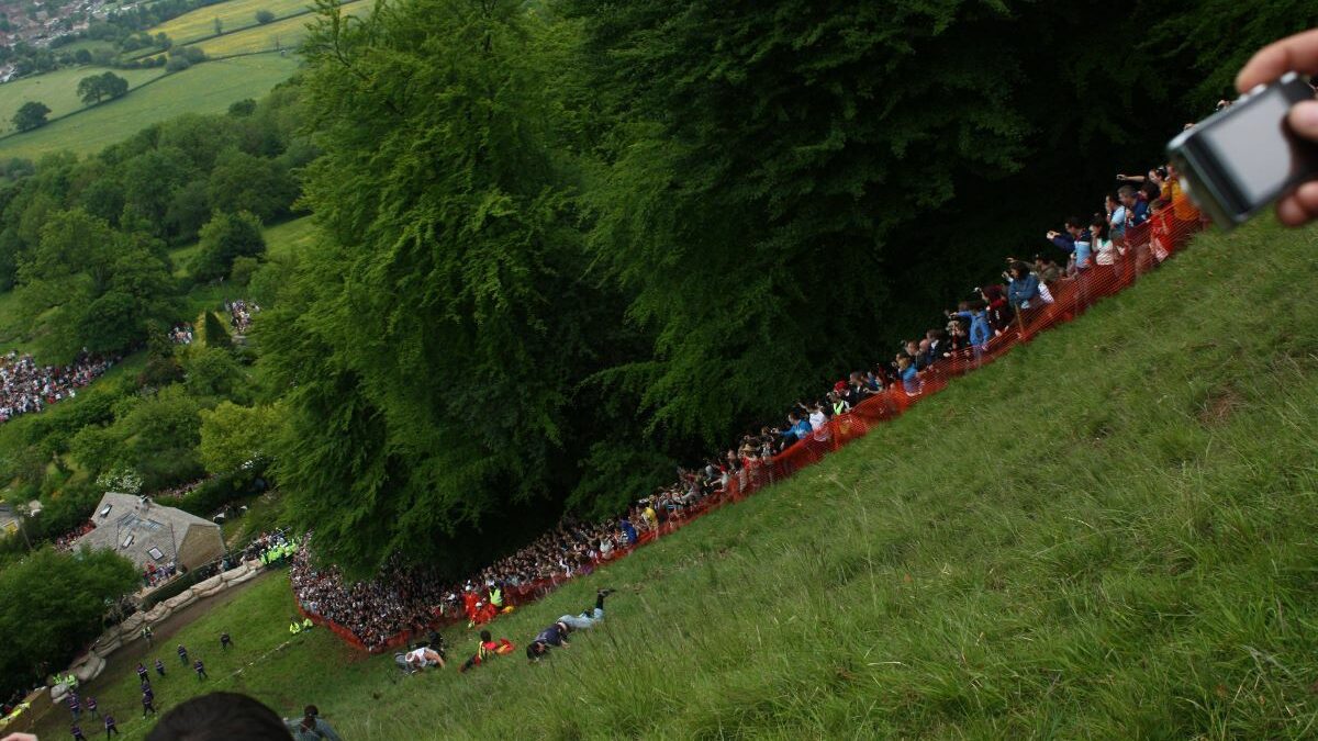 Gloucester Cheese Rolling race